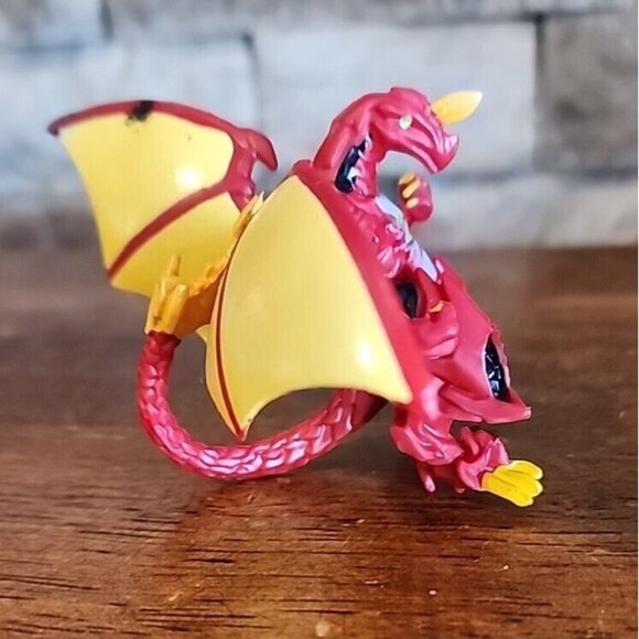 Bakugan Dragonoid Red Collector Figure only Spin Master used 2" - Picture 7 of 7